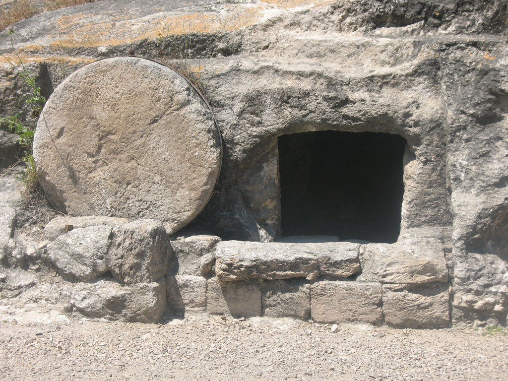 When Persecution Comes will you Flee, Keep Quiet or Stand Firm? empty tomb resurrection risen